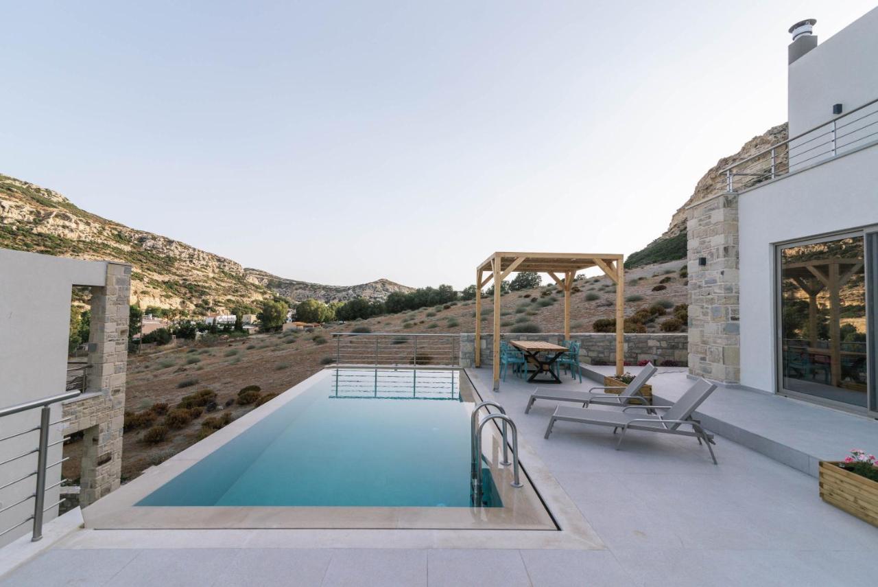 Luxury Villas Ammos In Style Mátala Kültér fotó