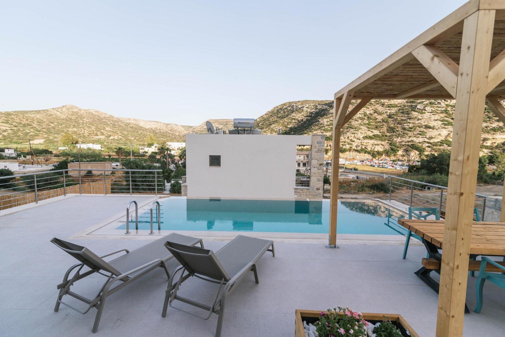 Luxury Villas Ammos In Style Mátala Kültér fotó