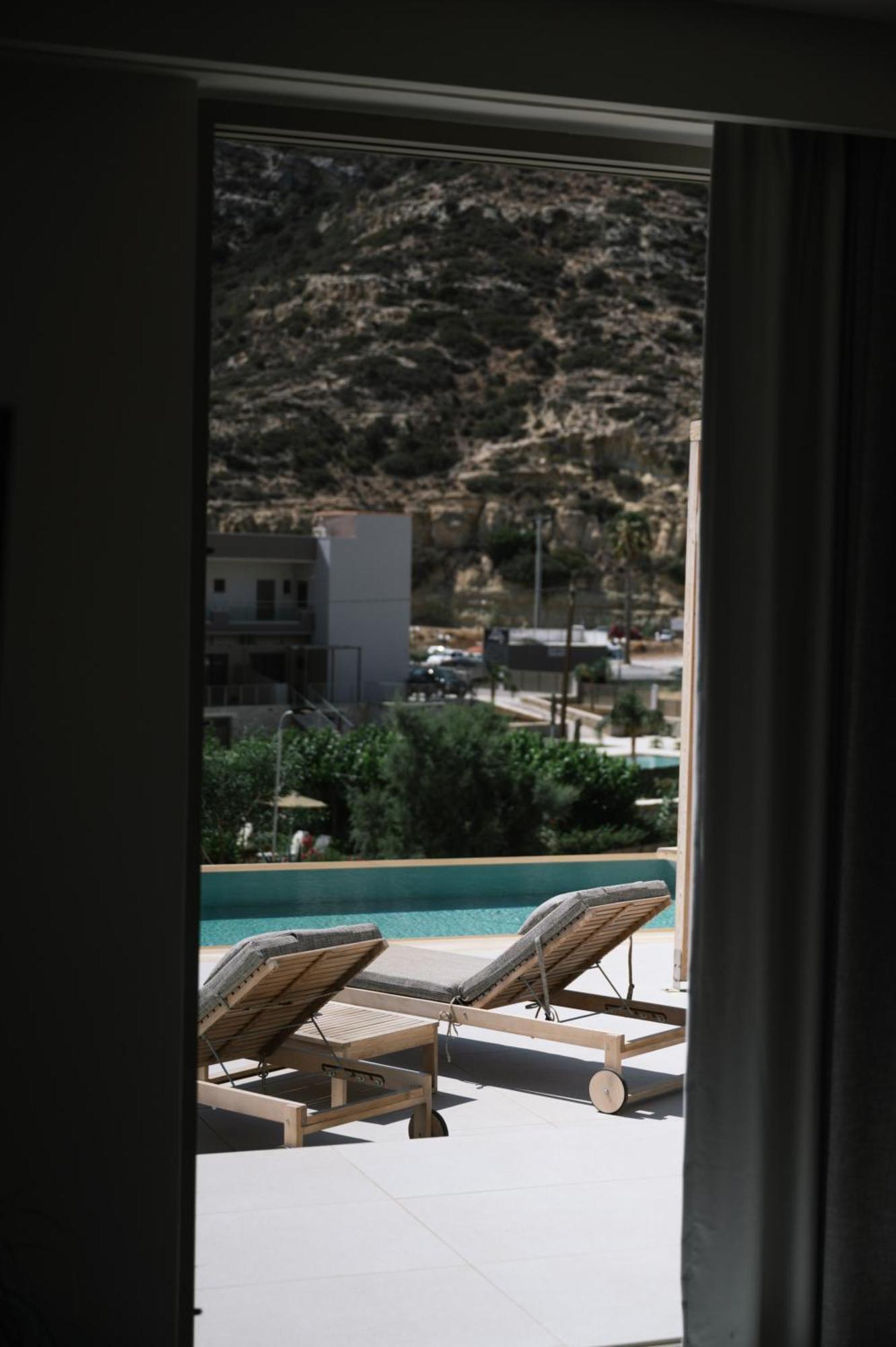 Luxury Villas Ammos In Style Mátala Kültér fotó