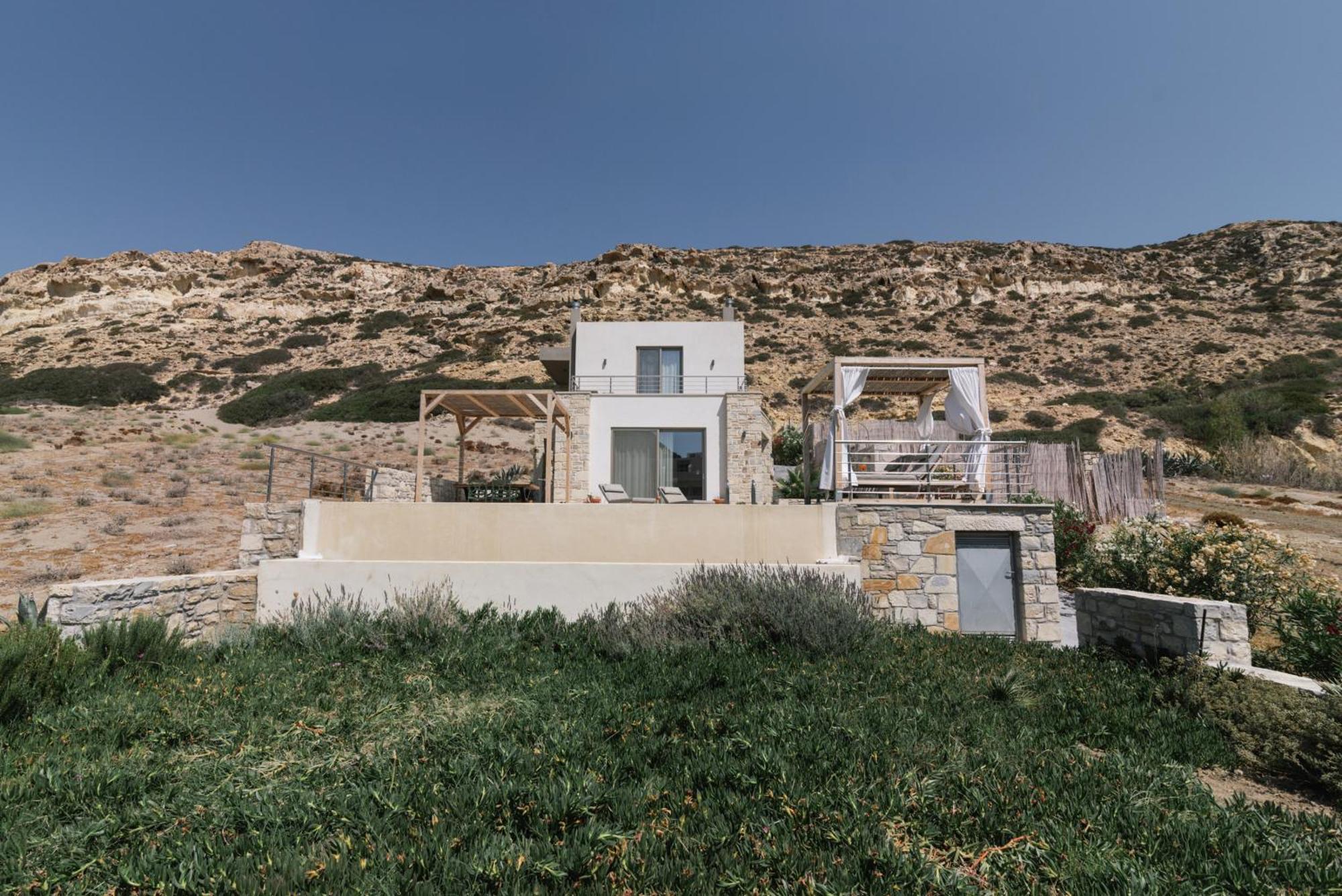 Luxury Villas Ammos In Style Mátala Kültér fotó